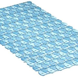TAPPETO ANTISCIVOLO CM.65 AZZURRO
