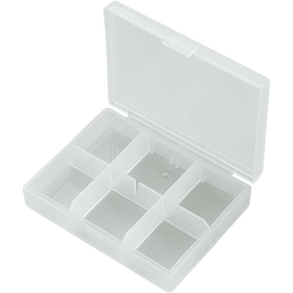 CASSETTA P/MINUTERIE 6 SCOMPARTI MM.58X87X21 102/6N