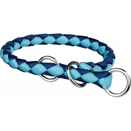 COLLARE CAVO SEMISTRANGOLO BLU/AZZURRO