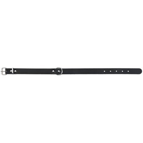 COLLARE CUOIO BASIC NERO CM.27