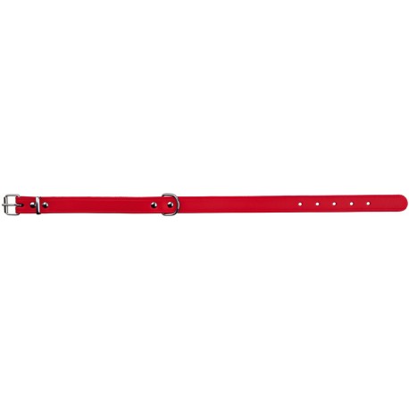 COLLARE CUOIO BASIC ROSSO TG.M