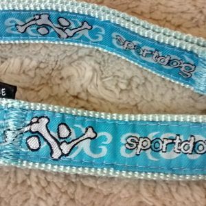COLLARE POP ART AZZURRO CM.30-45 MM.15