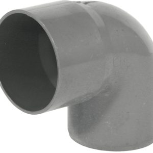 CURVA CHIUSA MM.90 PVC GRIGIO