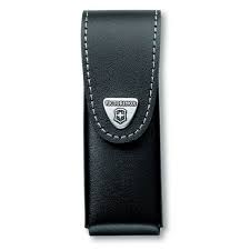 FODERO PELLE MULTIUSO NERO VICTORINOX