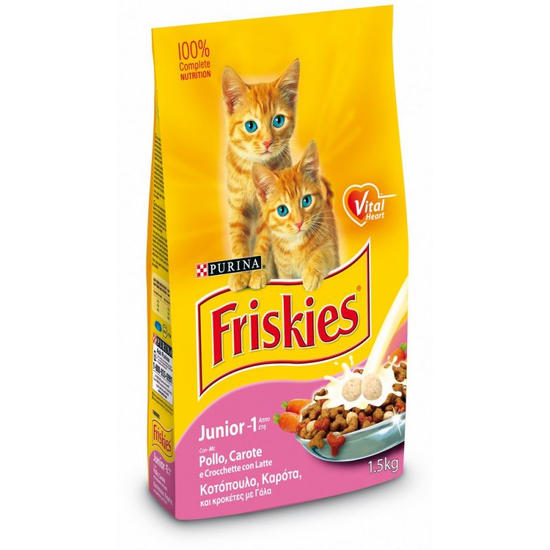 FRISKIES JUNIOR POLLO-CAROTE KG.1,5