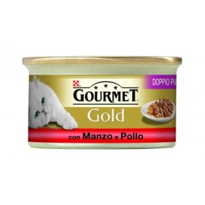 GOURMET GOLD MANZO-POLLO GR.85