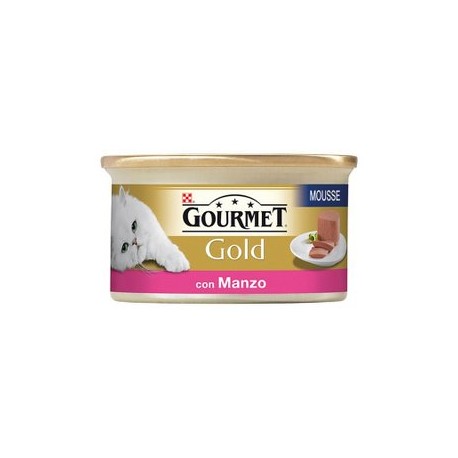 GOURMET GOLD MOUSSE MANZO GR.85