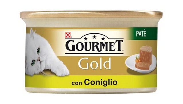 GOURMET GOLD PATE' CONIGLIO GR.85