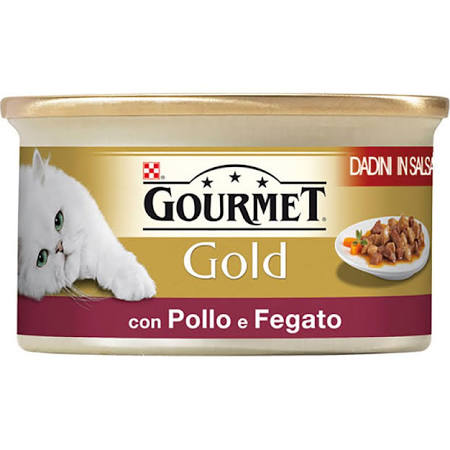 GOURMET GOLD POLLO FEGATO GR.85