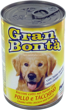 GRAN BONTA' CANI POLLO-TACCHINO GR.400
