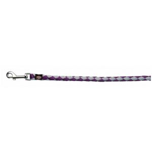 GUINZAGLIO CAVO MT.1 MM.18 CICLAMINO/ARGENTO