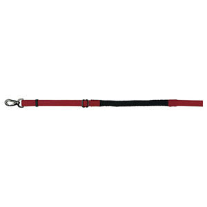 GUINZAGLIO EXPERIENCE CON AMMORTIZZATORE 15MM ROSSO