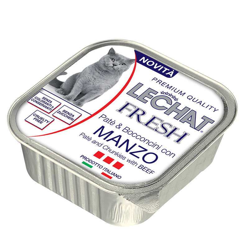 LECHAT FRESH GATTO MANZO GR.100