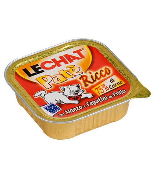 LECHAT PATE' RICCO MANZO-FEGATINI GR.100