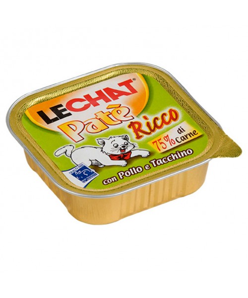 LECHAT PATE' RICCO POLLO-TACCHINO GR.100
