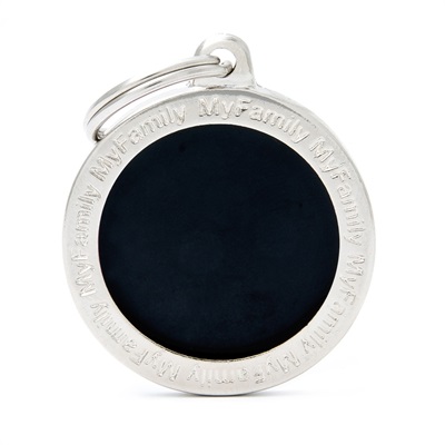 MEDAGLIETTA BLACK BIG CIRCLE CL04BIGBLACK