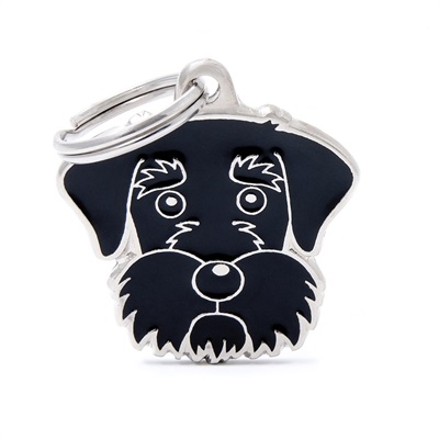 MEDAGLIETTA BLACK SCHNAUZER