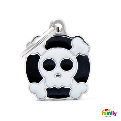 MEDAGLIETTA SKULL CH06