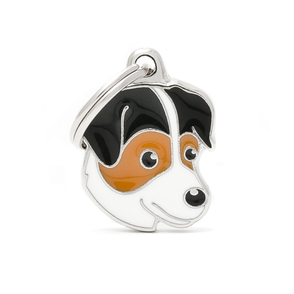 MEDAGLIETTA WHITE BROWN JACK RUSSELL