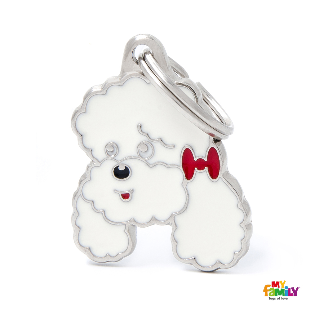 MEDAGLIETTA WHITE POODLE