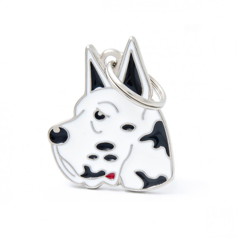 MEDAGLIETTE HARLEQUIN GREAT DANE MF01ARLE