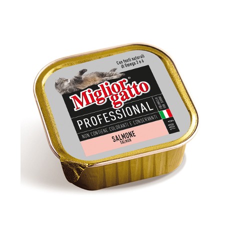 MIGLIOR GATTO PROFESSIONAL SALMONE GR.100