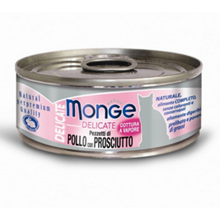MONGE DELICATE POLLO/PROSC. GR.80
