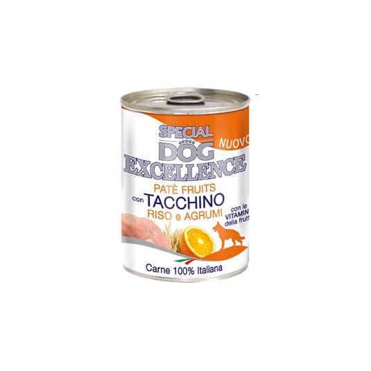 MONGE DOG FRUIT TAC/RIS/AGRUMI GR. 400