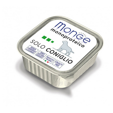MONGE DOG SOLO CONIGLIO GR.150