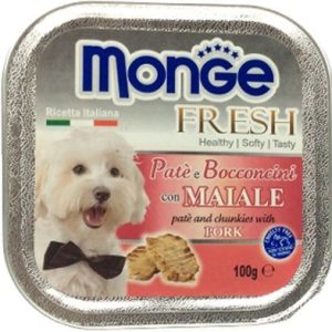 MONGE FRESH CANE MAIALE GR.100