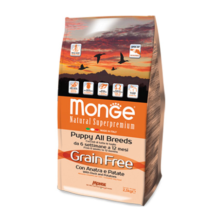 MONGE GRAIN FREE PUPPY KG.2,5