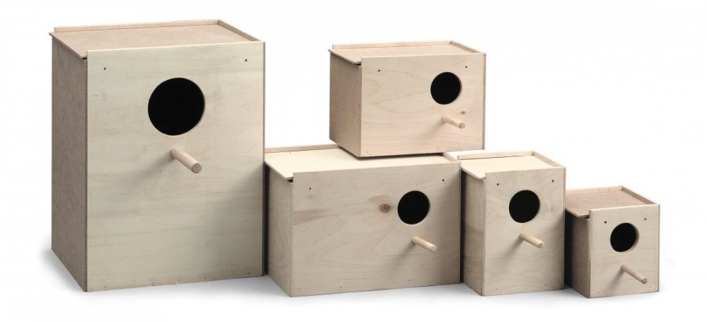 NIDO IN LEGNO PER INSEPARABILI