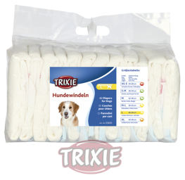 PANNOLINI IGIENICI TRIXIE PER CANE PZ.12 S-M