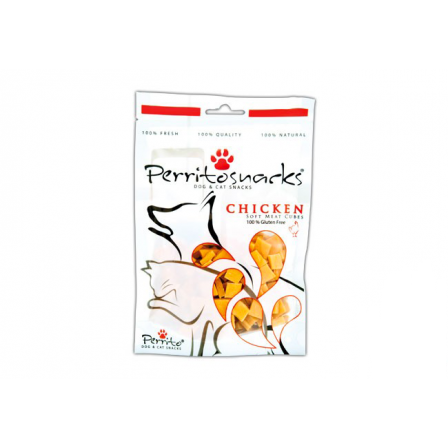PERRITO SNACKS DOG/CAT POLLO CUBETTI GR.50