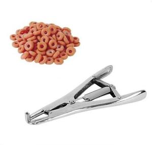 PINZA PER CASTRAZIONE PIÙ ANELLI GOMMA