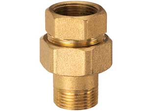 RACCORDO 3 PEZZI OTTONE 1