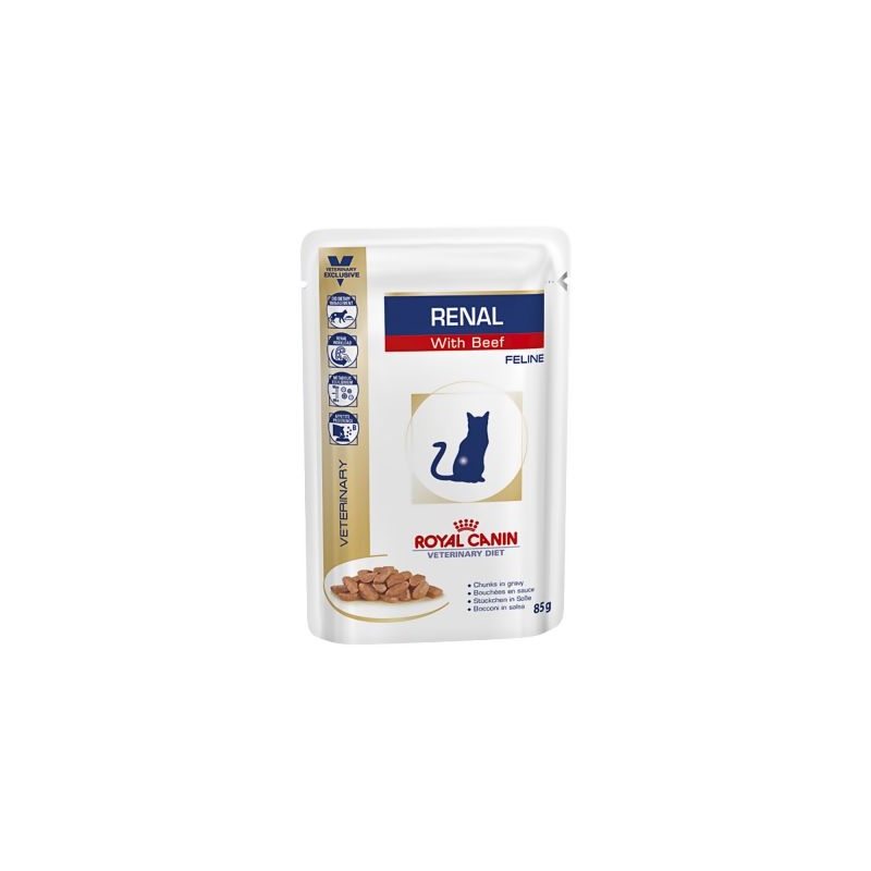 ROYAL CAT RENAL BEEF GR.85