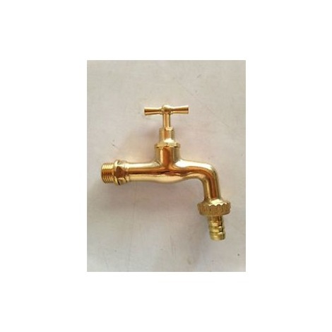 RUBINETTO OTTONE PORTAGOMMA 1/2