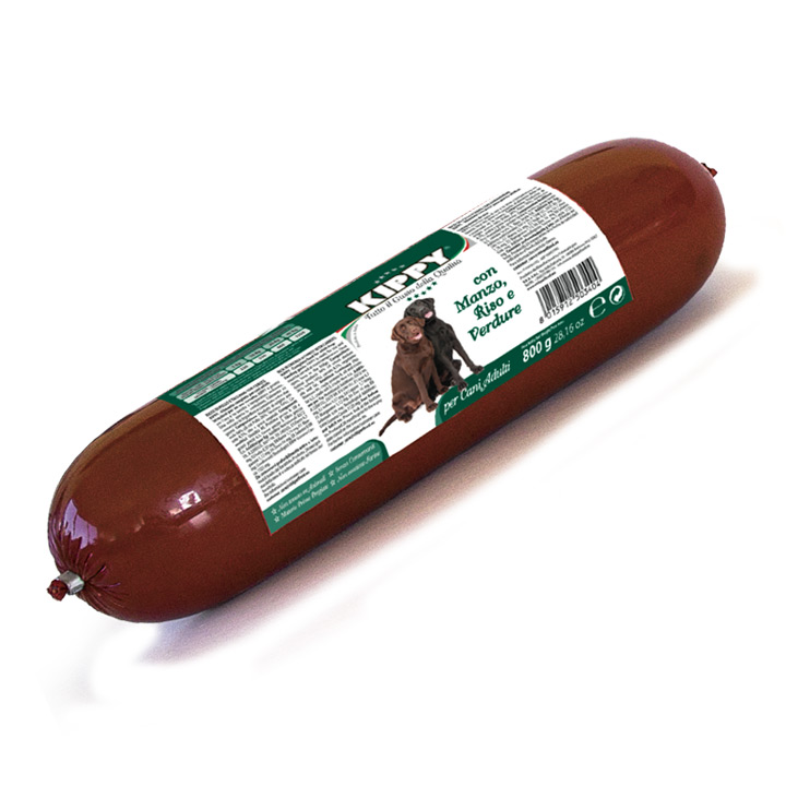 SALAMOTTO KIPPY GR.800 MANZO/RISO/VERDURE