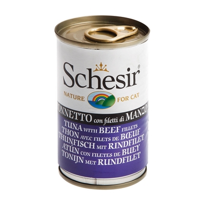 SCHESIR NATURE CAT GR.140 TONNO/MANZO