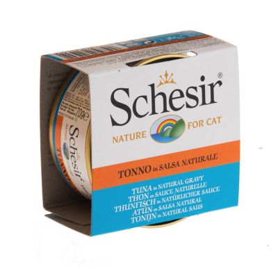 SCHESIR NATURE CAT GR.70 TONNO IN SALSA NATURALE