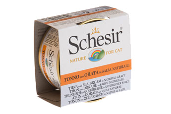 SCHESIR NATURE CAT GR.70 TONNO/ORATA SALSA
