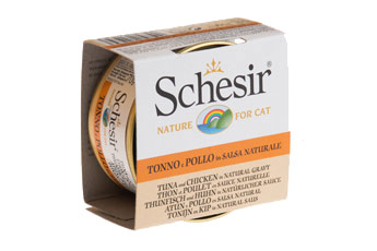 SCHESIR NATURE CAT GR.70 TONNO/POLLO SALSA