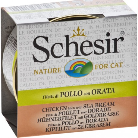 SCHESIR NATURE CAT GR.70 BRODO FIL.POLLO/ORATA