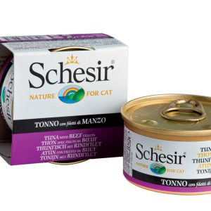 SCHESIR NATURE CAT GR.85 TONNO/MANZO