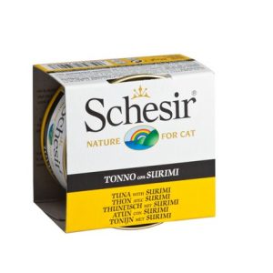 SCHESIR NATURE CAT GR.85 TONNO/SURIMI
