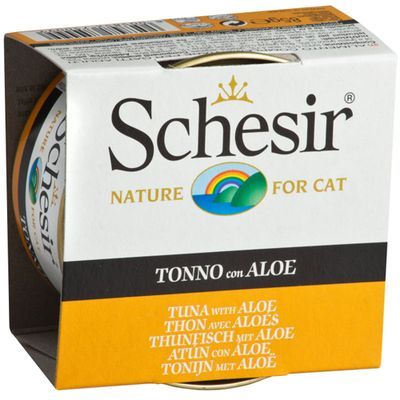 SCHESIR NATURE KITTEN TONNO/ALOE GR.140