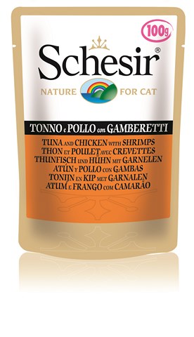 SCHESIR NATURE SOFT TONNO/POLLO GR.100