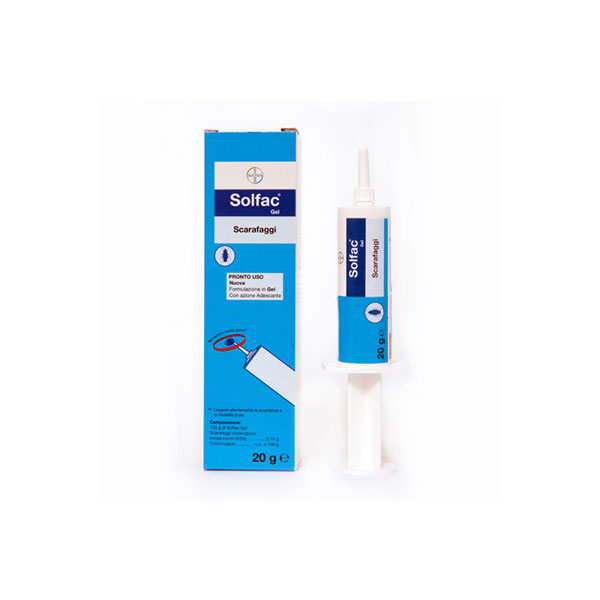 SOLFAC GEL SCARAFAGGI GR.20 BAYER