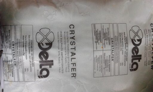 SOLFATO FERRO CRYSTAL KG.25
